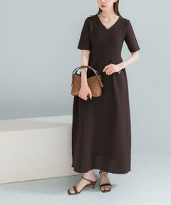 URBAN RESEARCH ROSSO / アーバンリサーチ ロッソ ワンピース | 『一部WEB限定カラー』フォルムニットVネックワンピース