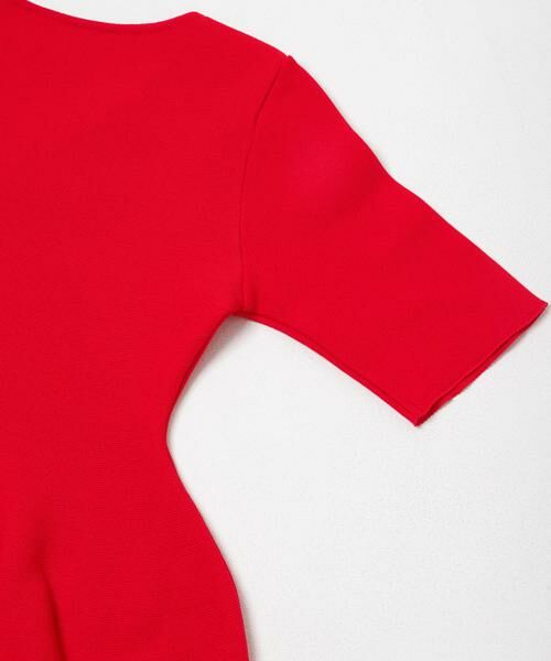 URBAN RESEARCH ROSSO / アーバンリサーチ ロッソ ワンピース | 『一部WEB限定カラー』フォルムニットVネックワンピース | 詳細8