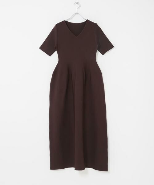 URBAN RESEARCH ROSSO / アーバンリサーチ ロッソ ワンピース | 『一部WEB限定カラー』フォルムニットVネックワンピース | 詳細19