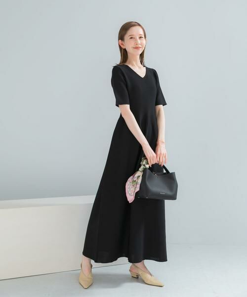 URBAN RESEARCH ROSSO / アーバンリサーチ ロッソ ワンピース | 『一部WEB限定カラー』フォルムニットVネックワンピース | 詳細22