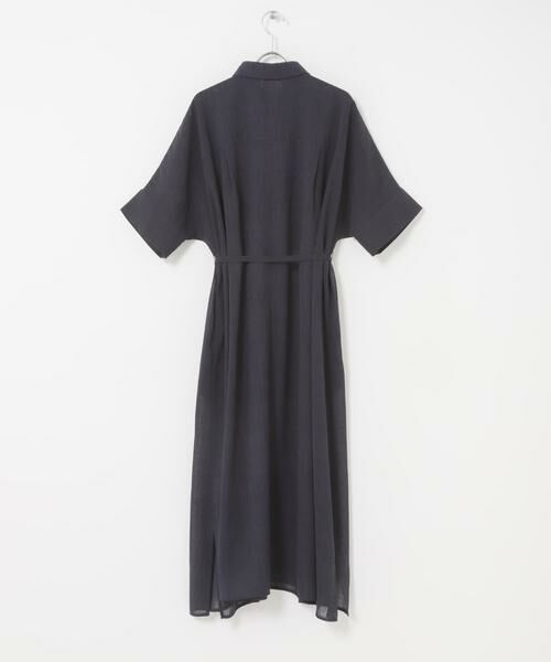 URBAN RESEARCH ROSSO / アーバンリサーチ ロッソ ワンピース | セミシアー5分袖シャツワンピース | 詳細12