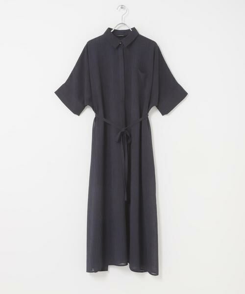 URBAN RESEARCH ROSSO / アーバンリサーチ ロッソ ワンピース | セミシアー5分袖シャツワンピース | 詳細7