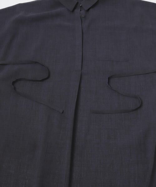 URBAN RESEARCH ROSSO / アーバンリサーチ ロッソ ワンピース | セミシアー5分袖シャツワンピース | 詳細9