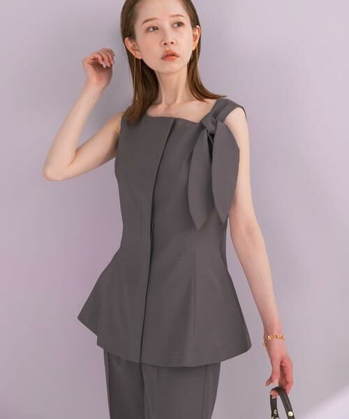 URBAN RESEARCH ROSSO / アーバンリサーチ ロッソ セットアップ | リボンデザイン2WAYジレセットアップ | 詳細16