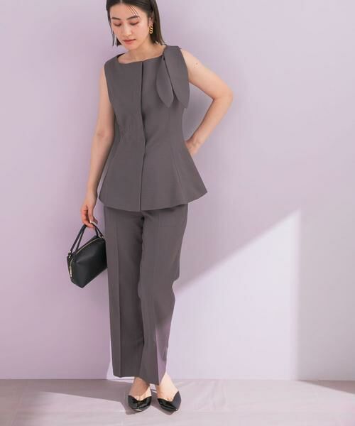 URBAN RESEARCH ROSSO / アーバンリサーチ ロッソ セットアップ | リボンデザイン2WAYジレセットアップ | 詳細21