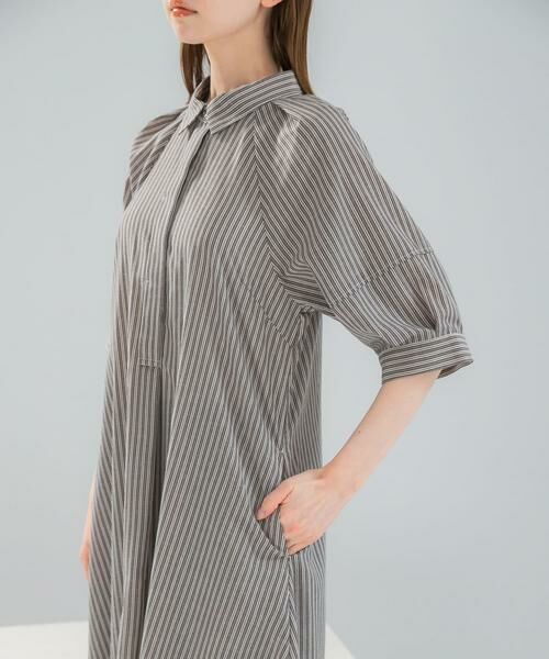 URBAN RESEARCH ROSSO / アーバンリサーチ ロッソ ワンピース | 『WEB限定』『UR TECH Smart Linen Touch』イージーリネンシャツワンピース | 詳細10