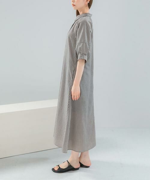 URBAN RESEARCH ROSSO / アーバンリサーチ ロッソ ワンピース | 『WEB限定』『UR TECH Smart Linen Touch』イージーリネンシャツワンピース | 詳細7