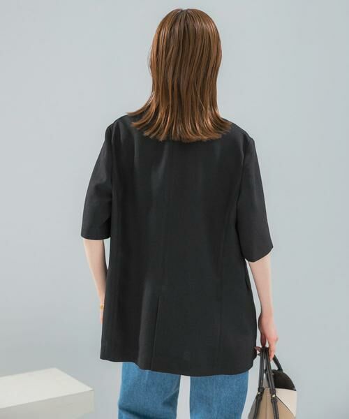 URBAN RESEARCH ROSSO / アーバンリサーチ ロッソ その他アウター | 防シワ リネンライクハーフスリーブジャケット | 詳細2