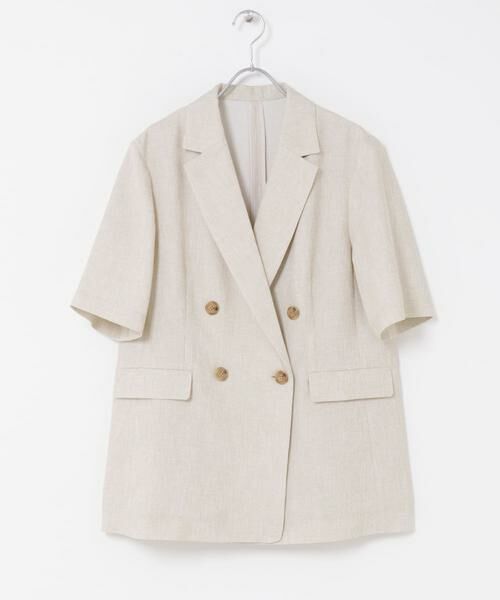 URBAN RESEARCH ROSSO / アーバンリサーチ ロッソ その他アウター | 防シワ リネンライクハーフスリーブジャケット | 詳細23