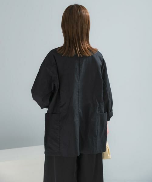 URBAN RESEARCH ROSSO / アーバンリサーチ ロッソ ノーカラージャケット | メモリーコットンライトジャケット | 詳細4