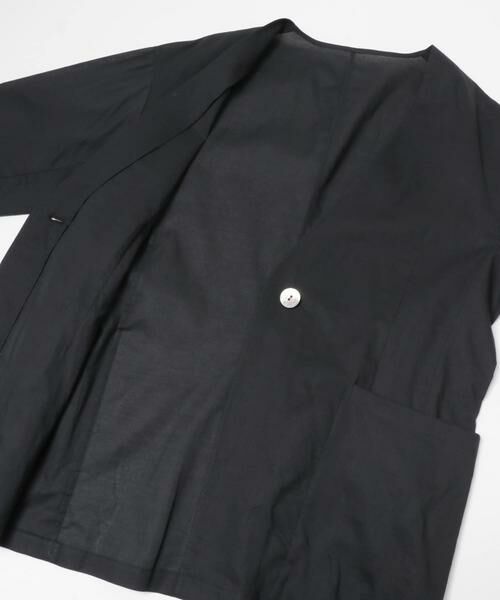 URBAN RESEARCH ROSSO / アーバンリサーチ ロッソ ノーカラージャケット | メモリーコットンライトジャケット | 詳細9