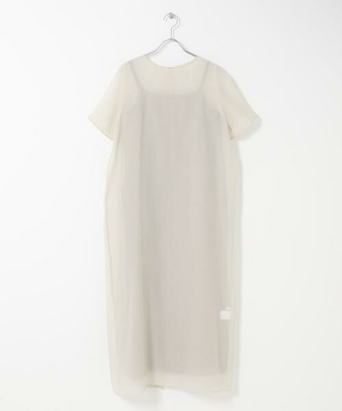 URBAN RESEARCH ROSSO / アーバンリサーチ ロッソ ドレス | ハーフスリーブオーガンジーバックオープンドレス | 詳細11