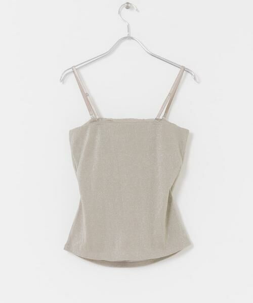 URBAN RESEARCH ROSSO / アーバンリサーチ ロッソ キャミソール・チューブトップ | kaene　ラメベアトップキャミソール | 詳細2