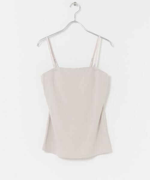 URBAN RESEARCH ROSSO / アーバンリサーチ ロッソ キャミソール・チューブトップ | kaene　ベアトップキャミソール（ベージュ）
