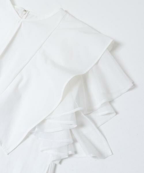 URBAN RESEARCH ROSSO / アーバンリサーチ ロッソ シャツ・ブラウス | ELENDEEK　MESH LAYERED SLEEVE BLOUSE | 詳細8