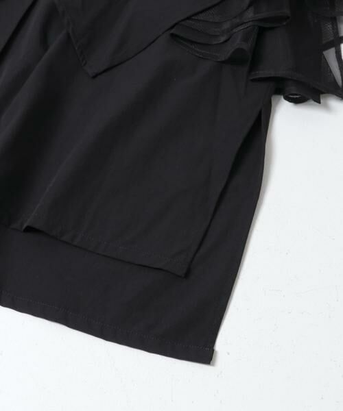 URBAN RESEARCH ROSSO / アーバンリサーチ ロッソ シャツ・ブラウス | ELENDEEK　MESH LAYERED SLEEVE BLOUSE | 詳細5