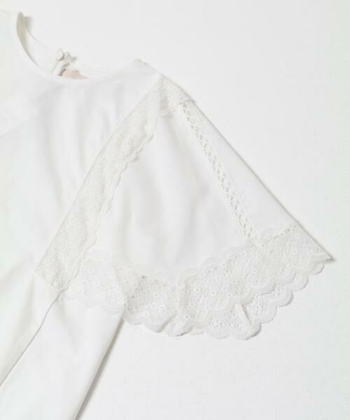 URBAN RESEARCH ROSSO / アーバンリサーチ ロッソ Tシャツ | MARILYN MOON　LACED  SLEEVE CUTSEW | 詳細2