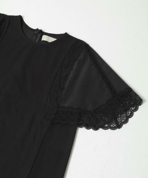 URBAN RESEARCH ROSSO / アーバンリサーチ ロッソ Tシャツ | MARILYN MOON　LACED  SLEEVE CUTSEW | 詳細4