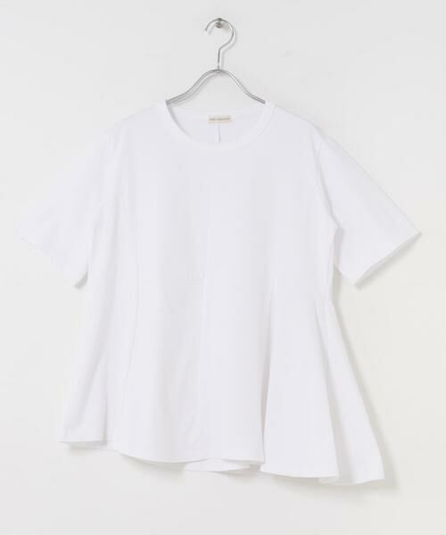 URBAN RESEARCH ROSSO / アーバンリサーチ ロッソ Tシャツ | PROTAGONISTA　ASYMMETRY DESIGN T-SHIRTS（ホワイト）