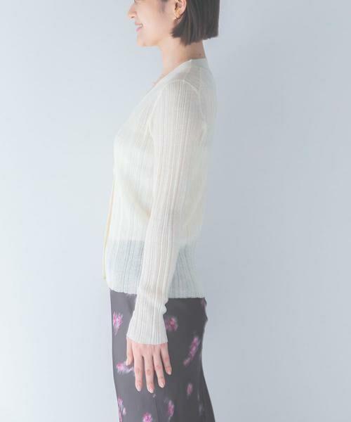 URBAN RESEARCH ROSSO / アーバンリサーチ ロッソ カーディガン・ボレロ | Torrazzo Donna　COOL TOUCH V-NECK KNIT | 詳細3