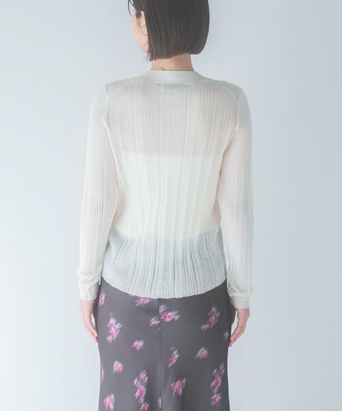 URBAN RESEARCH ROSSO / アーバンリサーチ ロッソ カーディガン・ボレロ | Torrazzo Donna　COOL TOUCH V-NECK KNIT | 詳細4