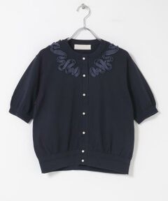 URBAN RESEARCH ROSSO / アーバンリサーチ ロッソ カーディガン・ボレロ | MARILYN MOON　EMBROIDERY KNIT CARDIGAN