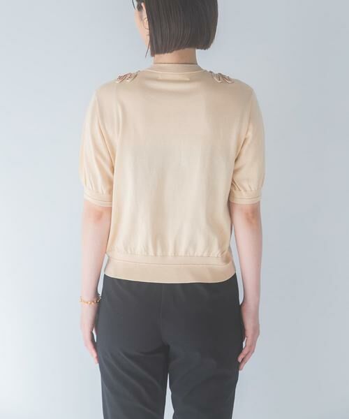 URBAN RESEARCH ROSSO / アーバンリサーチ ロッソ カーディガン・ボレロ | MARILYN MOON　EMBROIDERY KNIT CARDIGAN | 詳細10