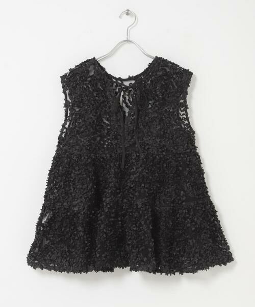 URBAN RESEARCH ROSSO / アーバンリサーチ ロッソ シャツ・ブラウス | Torrazzo Donna　FLOWER LACE A-LINE TOP | 詳細5