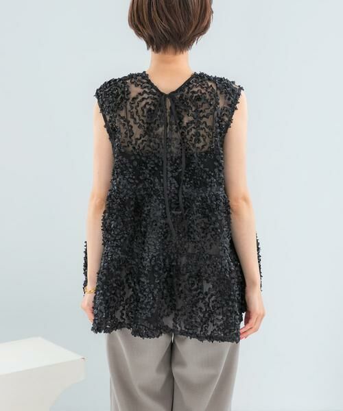 URBAN RESEARCH ROSSO / アーバンリサーチ ロッソ シャツ・ブラウス | Torrazzo Donna　FLOWER LACE A-LINE TOP | 詳細9