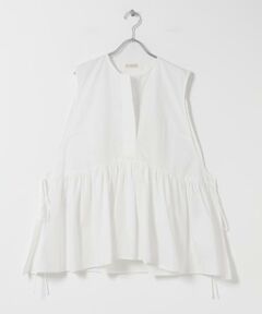 URBAN RESEARCH ROSSO / アーバンリサーチ ロッソ シャツ・ブラウス | PROTAGONISTA　NO-SLEEVE GATHER BLOUSE