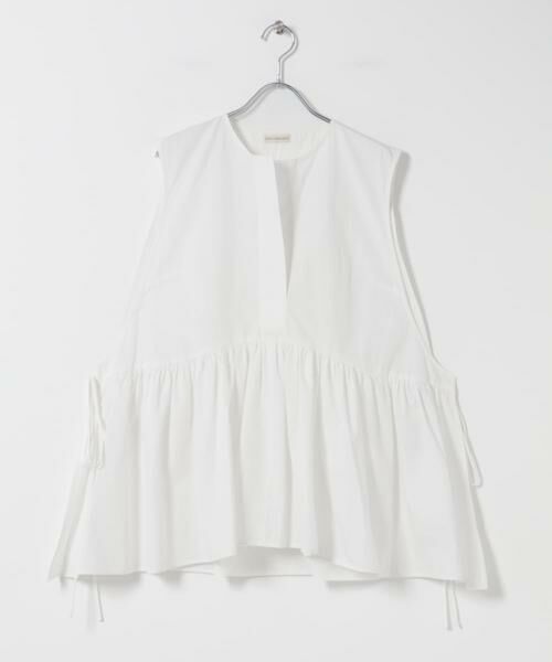 URBAN RESEARCH ROSSO / アーバンリサーチ ロッソ シャツ・ブラウス | PROTAGONISTA　NO-SLEEVE GATHER BLOUSE | 詳細1