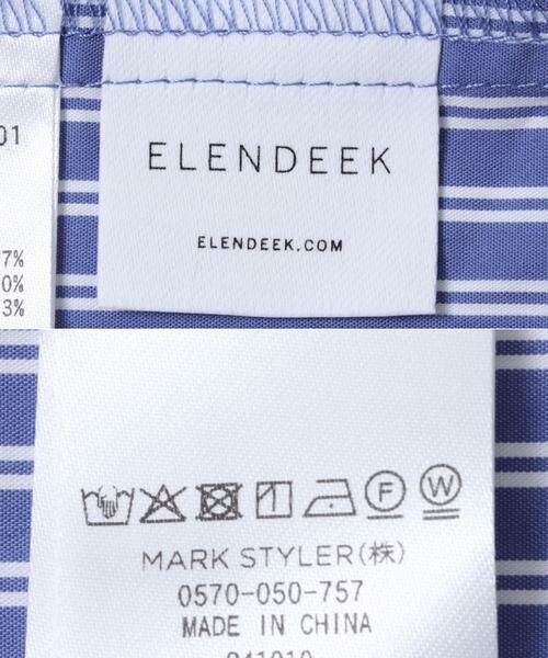 URBAN RESEARCH ROSSO / アーバンリサーチ ロッソ ワンピース | ELENDEEK　W COLLAR SHIRT ONE-PIECE | 詳細8