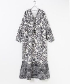 URBAN RESEARCH ROSSO / アーバンリサーチ ロッソ ワンピース | sara mallika　PAISLEY FLOWER PRINT DRESS