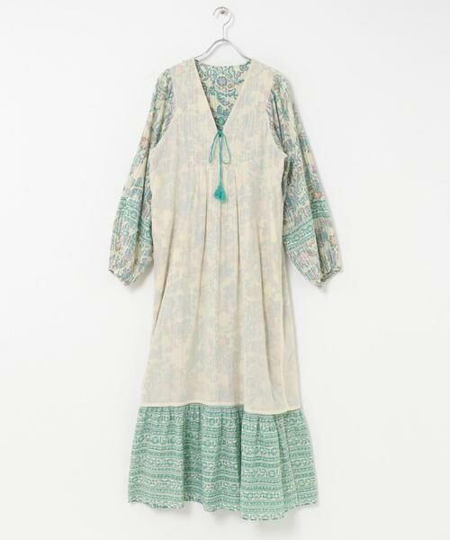 URBAN RESEARCH ROSSO / アーバンリサーチ ロッソ ワンピース | sara mallika　PAISLEY FLOWER PRINT DRESS | 詳細14