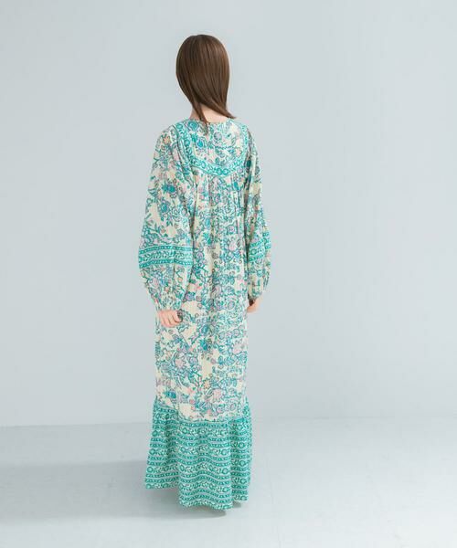 URBAN RESEARCH ROSSO / アーバンリサーチ ロッソ ワンピース | sara mallika　PAISLEY FLOWER PRINT DRESS | 詳細6