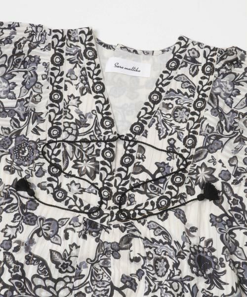URBAN RESEARCH ROSSO / アーバンリサーチ ロッソ ワンピース | sara mallika　PAISLEY FLOWER PRINT DRESS | 詳細20