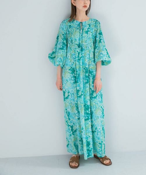 URBAN RESEARCH ROSSO / アーバンリサーチ ロッソ ワンピース | sara mallika　COTTON BOHEMIAN FLOWER DRESS | 詳細2