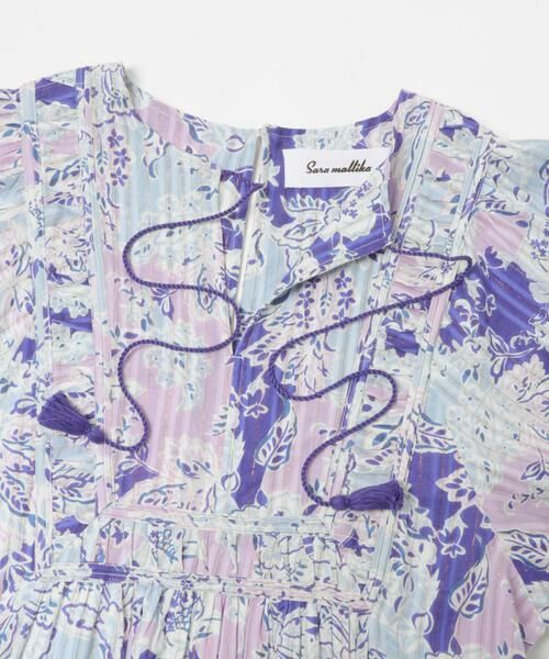 URBAN RESEARCH ROSSO / アーバンリサーチ ロッソ ワンピース | sara mallika　COTTON BOHEMIAN FLOWER DRESS | 詳細16