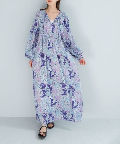 URBAN RESEARCH ROSSO / アーバンリサーチ ロッソ ワンピース | sara mallika　COTTON BOHEMIAN FLOWER DRESS | 詳細8