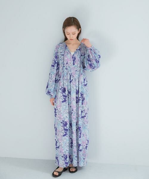 URBAN RESEARCH ROSSO / アーバンリサーチ ロッソ ワンピース | sara mallika　COTTON BOHEMIAN FLOWER DRESS | 詳細10