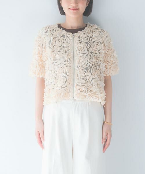 URBAN RESEARCH ROSSO / アーバンリサーチ ロッソ ブルゾン | Torrazzo Donna　FLOWER BOUQUET BLOUSON | 詳細3
