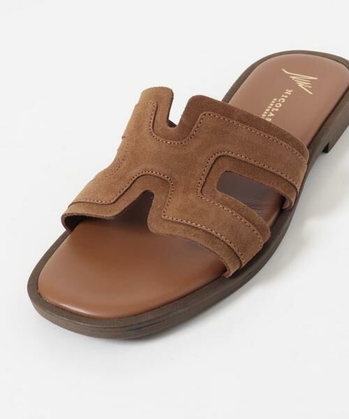 URBAN RESEARCH ROSSO / アーバンリサーチ ロッソ サンダル | NICOLAS LAINAS　スエードフラットサンダル | 詳細5