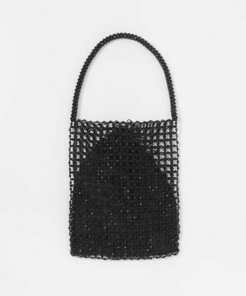 URBAN RESEARCH ROSSO / アーバンリサーチ ロッソ ハンドバッグ | BAGMATI　ビーズバッグ（ブラック）