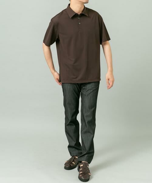 URBAN RESEARCH ROSSO / アーバンリサーチ ロッソ ポロシャツ | 『XLサイズあり』『イージーケア / 接触冷感 / 速乾』ハイパフォーマンスコンフォートポロシャツ | 詳細4