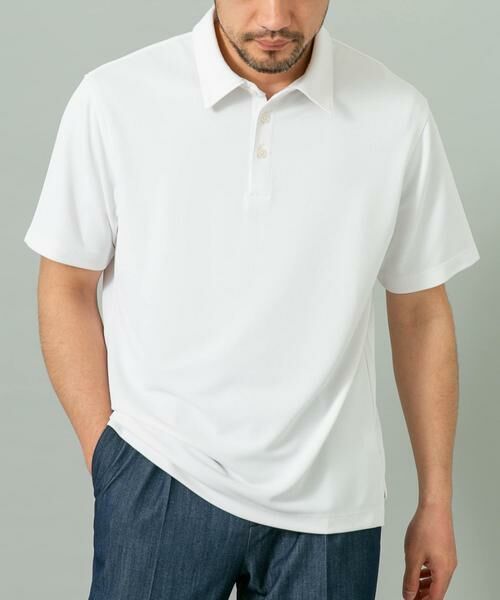 URBAN RESEARCH ROSSO / アーバンリサーチ ロッソ ポロシャツ | 『XLサイズあり』『イージーケア / 接触冷感 / 速乾』ハイパフォーマンスコンフォートポロシャツ | 詳細14