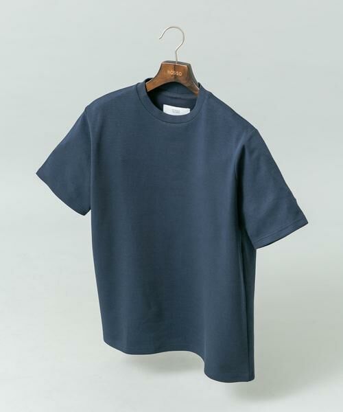 URBAN RESEARCH ROSSO / アーバンリサーチ ロッソ Tシャツ | 『接触冷感/速乾』『XLサイズあり』ハイパフォーマンスSTANDARDポンチTシャツ（ネイビー）