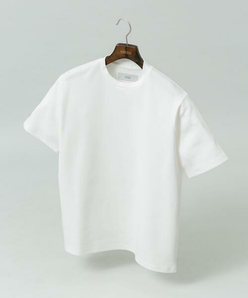 URBAN RESEARCH ROSSO / アーバンリサーチ ロッソ Tシャツ | 『接触冷感/速乾』『XLサイズあり』ハイパフォーマンスSTANDARDポンチTシャツ（ホワイト）