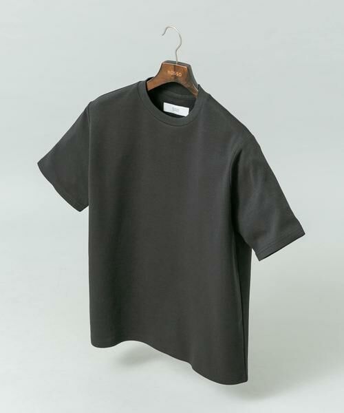 URBAN RESEARCH ROSSO / アーバンリサーチ ロッソ Tシャツ | 『接触冷感/速乾』『XLサイズあり』ハイパフォーマンスSTANDARDポンチTシャツ（ブラック）