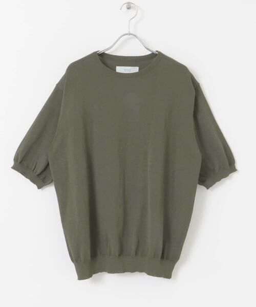 URBAN RESEARCH ROSSO / アーバンリサーチ ロッソ ニット・セーター | 『UR TECH』AIRDRY半袖クルーニット | 詳細4