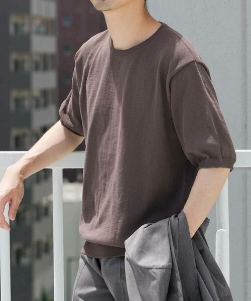 URBAN RESEARCH ROSSO / アーバンリサーチ ロッソ ニット・セーター | 『UR TECH』AIRDRY半袖クルーニット | 詳細18